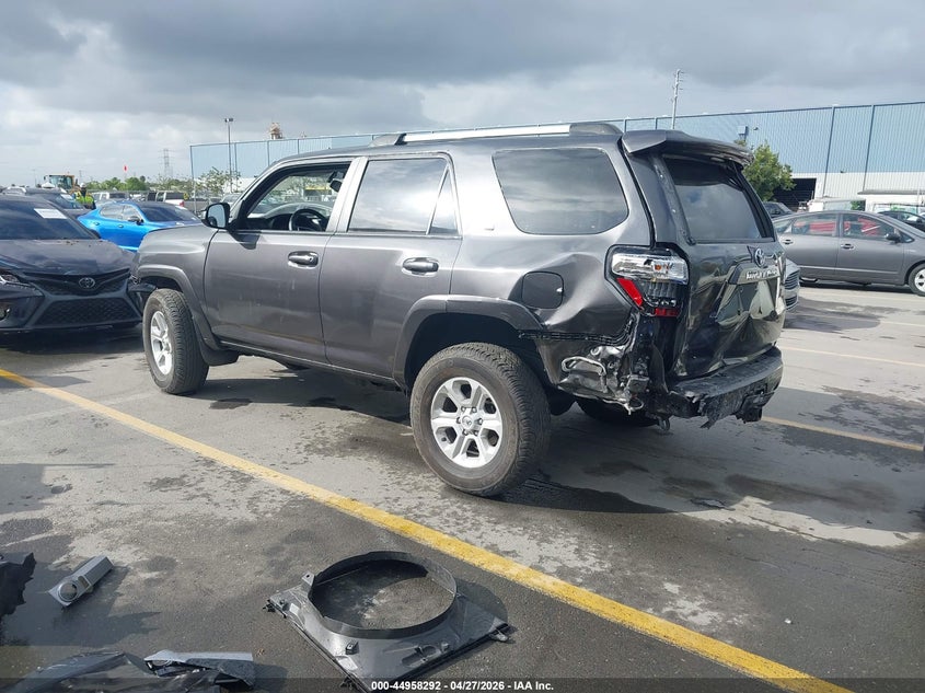 2023 Toyota 4runner VIN JTEEU5JR0P5302823 IAAI salvage auction — FRONT & REAR, Salvage (California), sold $8,275 on 2026-07-13 (photo 3)