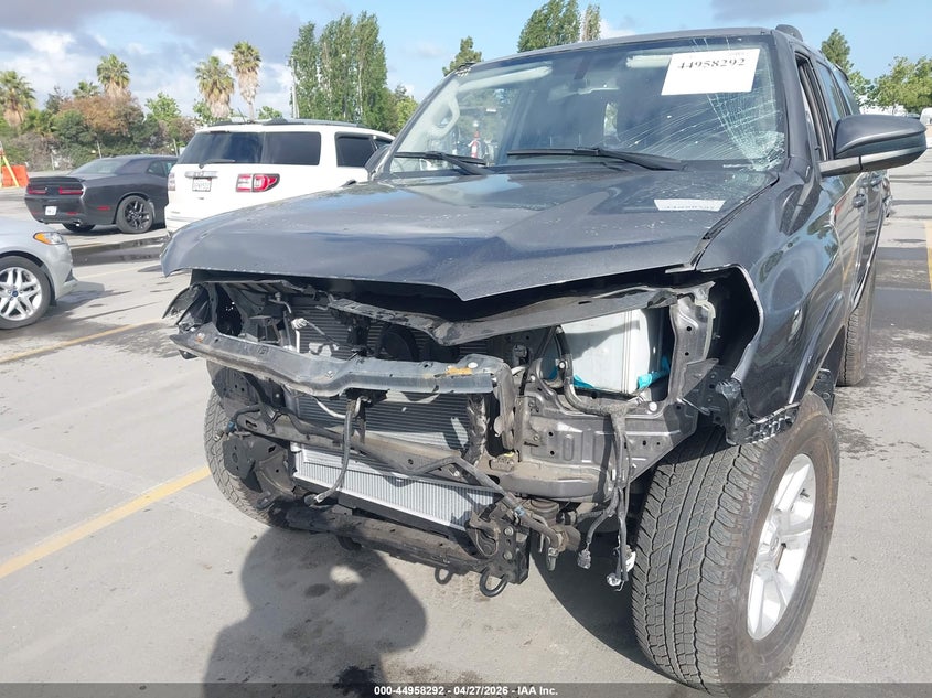 2023 Toyota 4runner VIN JTEEU5JR0P5302823 IAAI salvage auction — FRONT & REAR, Salvage (California), sold $8,275 on 2026-07-13 (photo 6)