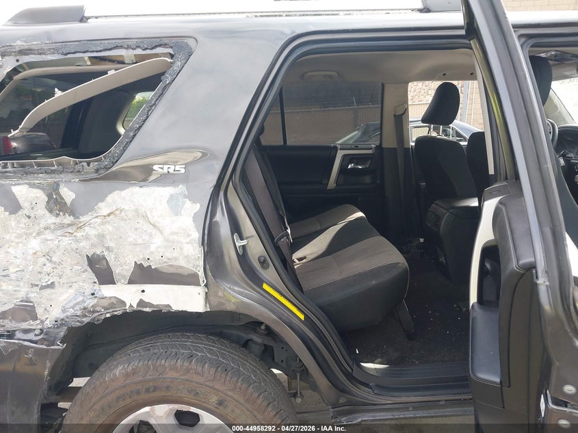 2023 Toyota 4runner VIN JTEEU5JR0P5302823 IAAI salvage auction — FRONT & REAR, Salvage (California), sold $8,275 on 2026-07-13 (photo 8)