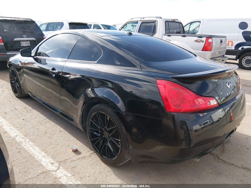 2013 Infiniti G VIN JN1CV6EK2DM922587 IAAI salvage auction — RIGHT FRONT, Salvage (Texas), sold $1,350 on 2026-07-22 (photo 3)