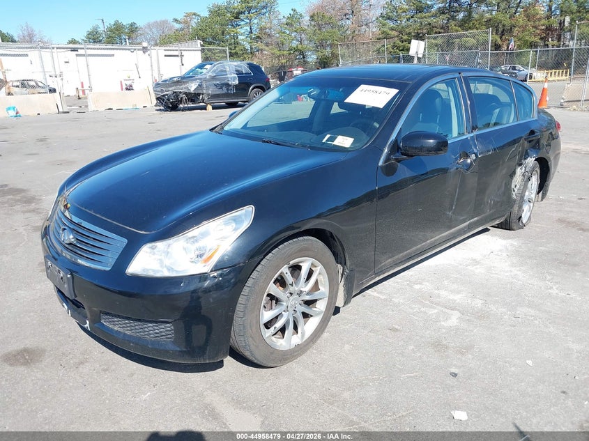 2008 Infiniti G35 VIN JNKBV61F18M260474 IAAI salvage auction — SIDE, Mv-907A (New York), sold $925 on 2026-08-22 (photo 2)