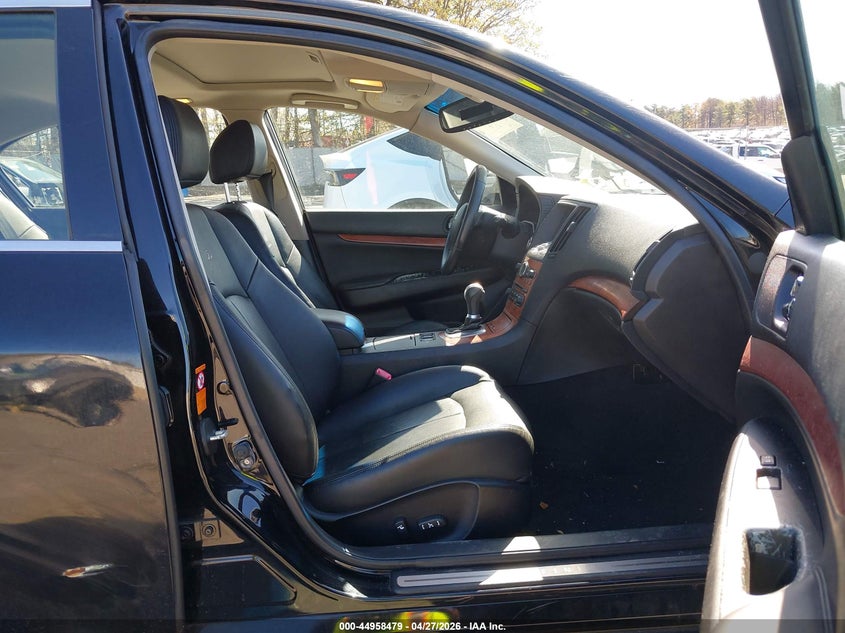 2008 Infiniti G35 VIN JNKBV61F18M260474 IAAI salvage auction — SIDE, Mv-907A (New York), sold $925 on 2026-08-22 (photo 5)