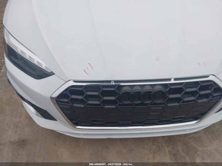 2023 Audi A5 VIN WAUDACF57PA022081 IAAI salvage auction — FRONT END, Salvage Title, sold $18,250 on 2026-07-14 (photo 6)