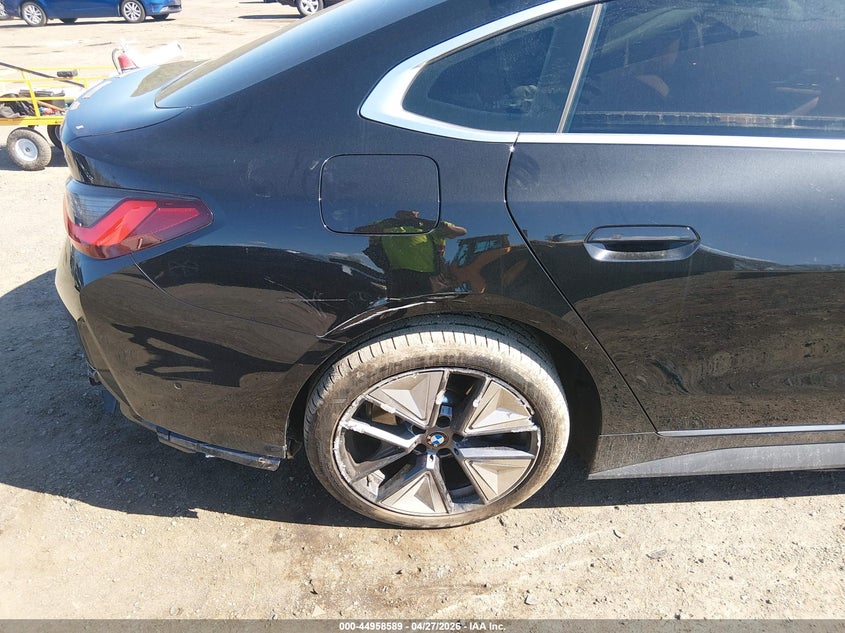 2025 BMW I4 VIN WBY43HD01SFU31057 IAAI salvage auction — REAR END, Salvage (New Jersey), sold $20,500 on 2026-08-20 (photo 6)