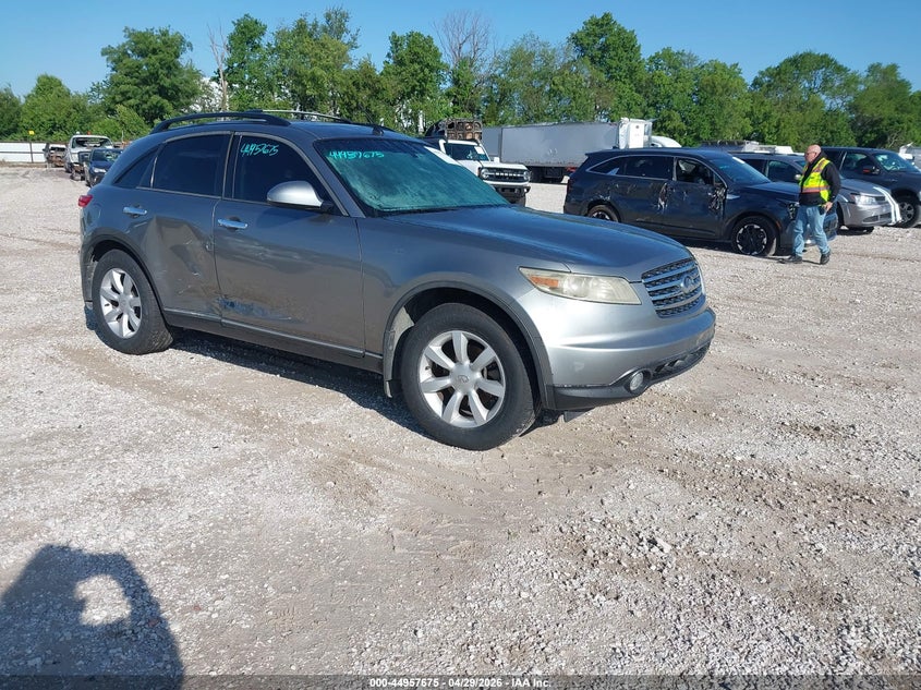 2005 Infiniti Fx VIN JNRAS08W55X218263 IAAI salvage auction — RIGHT SIDE, Salvage (Missouri), sold $500 on 2026-07-13 (photo 1)