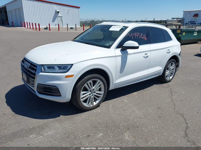 2018 Audi Q5 VIN WA1BNAFY1J2006435 IAAI salvage auction — REAR END, Salvage (Minnesota), sold $7,100 on 2026-07-20 (photo 2)