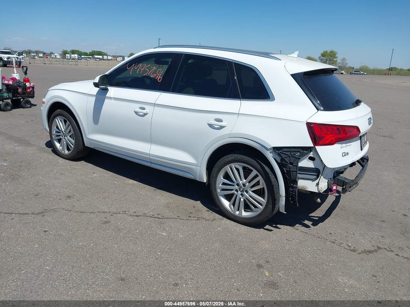 2018 Audi Q5 VIN WA1BNAFY1J2006435 IAAI salvage auction — REAR END, Salvage (Minnesota), sold $7,100 on 2026-07-20 (photo 3)
