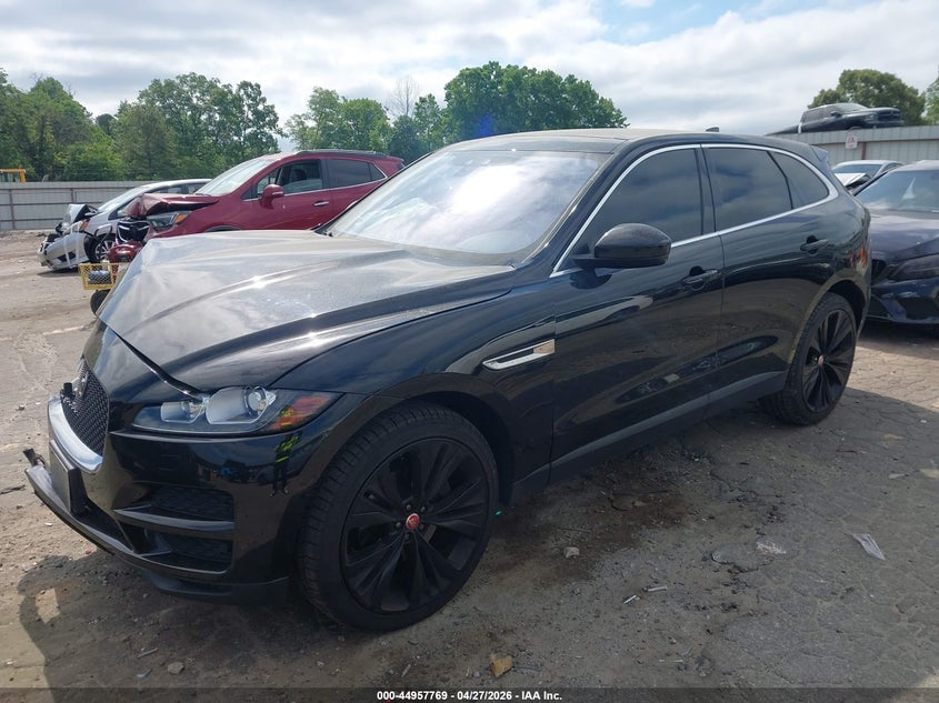 2020 Jaguar F-pace VIN SADCK2GX9LA640636 IAAI salvage auction — RIGHT FRONT, Salvage (Georgia), sold $2,575 on 2026-07-15 (photo 2)