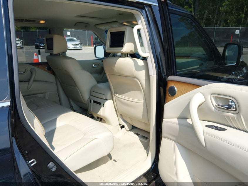 2014 Infiniti Qx80 VIN JN8AZ2NC6E9352886 IAAI salvage auction — LEFT FRONT, Salvage Title, sold $2,225 on 2026-07-22 (photo 8)