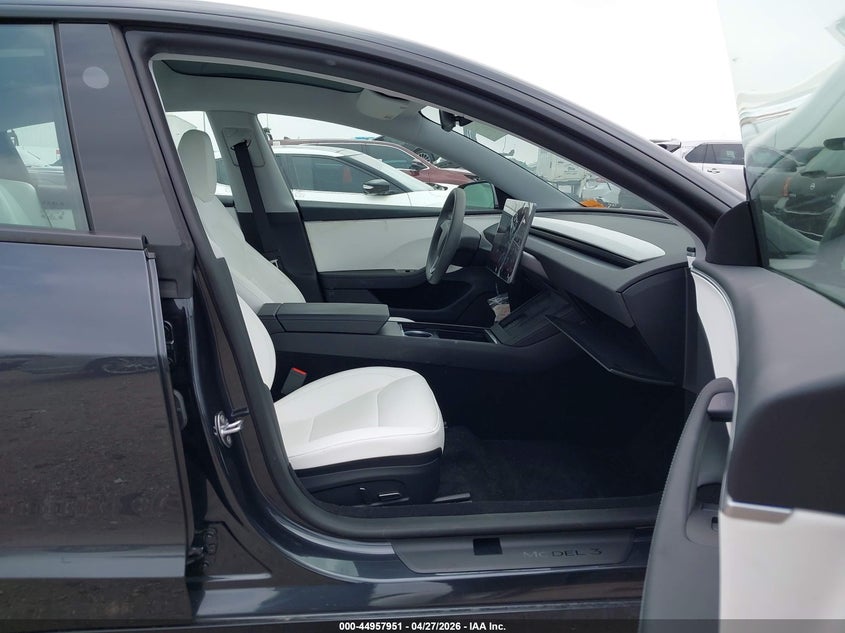 2025 Tesla Model 3 VIN 5YJ3E1EA0SF053887 IAAI salvage auction — REAR END, Salvage Title, sold $17,400 on 2026-07-16 (photo 5)