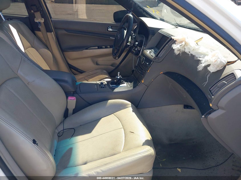 2009 Infiniti G VIN JNKCV61F49M050375 IAAI salvage auction — FRONT & REAR, Mv-907A (New York), sold $400 on 2026-07-14 (photo 5)