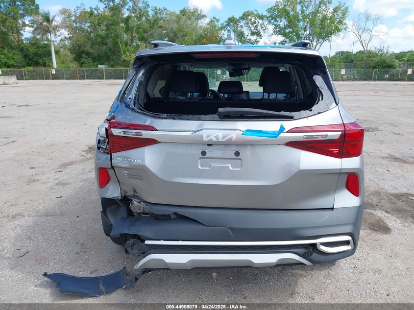 2023 Kia Seltos VIN KNDEU2AA0P7452903 IAAI salvage auction — REAR END, Rebuildable (Florida), sold $6,650 on 2026-07-13 (photo 6)