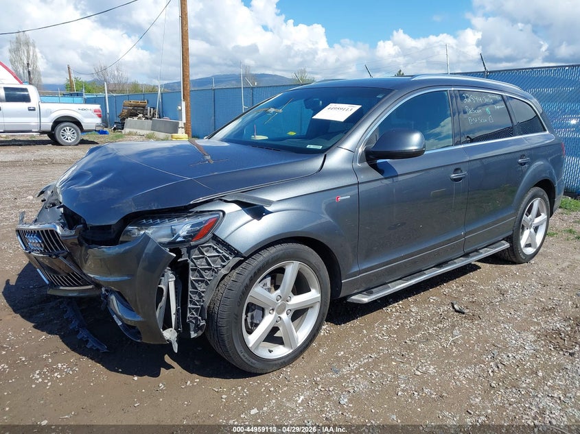 2011 Audi Q7 VIN WA1DGAFE0BD004402 IAAI salvage auction — FRONT END, Clear (Montana), sold $400 on 2026-07-15 (photo 2)