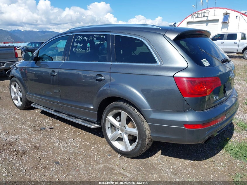 2011 Audi Q7 VIN WA1DGAFE0BD004402 IAAI salvage auction — FRONT END, Clear (Montana), sold $400 on 2026-07-15 (photo 3)