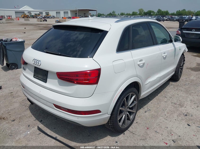 2018 Audi Q3 VIN WA1HCCFS0JR008580 IAAI salvage auction — FRONT END, Original (Texas), sold $4,000 on 2026-07-15 (photo 4)