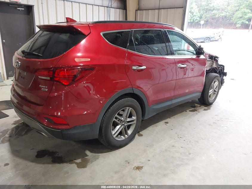 2017 Hyundai Santa fe VIN 5XYZUDLB9HG389436 IAAI salvage auction — RIGHT FRONT, Salvage (North Carolina), sold $675 on 2026-07-30 (photo 4)
