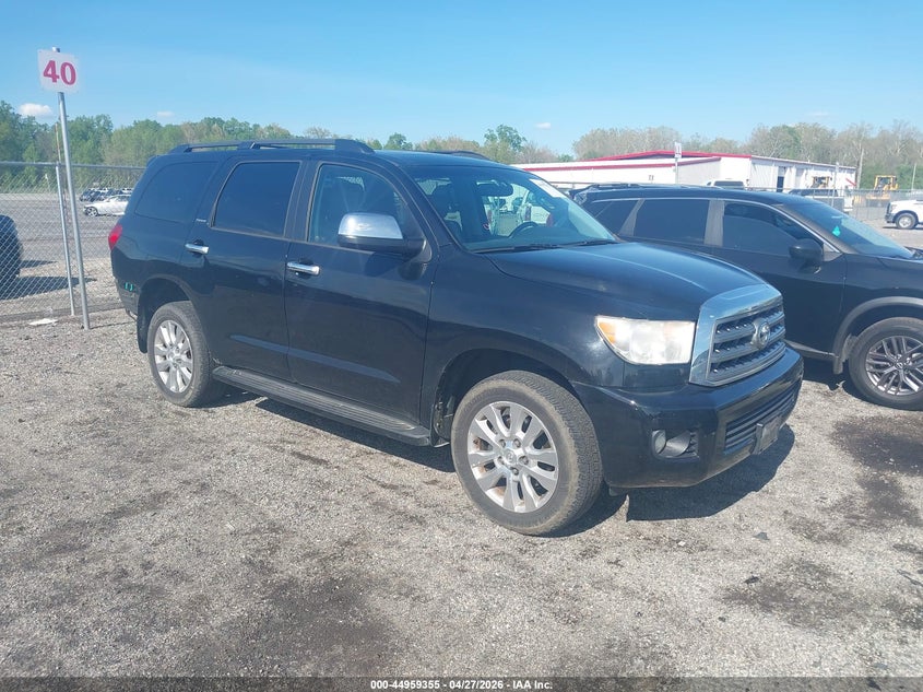 2008 Toyota Sequoia VIN 5TDBY67A08S023015 IAAI salvage auction — REAR END, Salvage - Greater Than 75% (Maryland), sold $4,900 on 2026-07-13 (photo 1)
