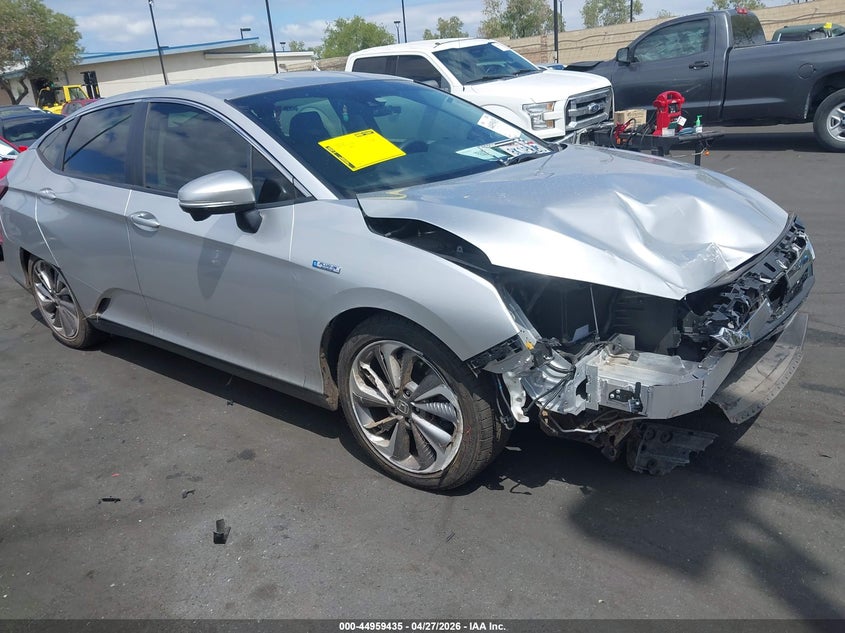 2019 Honda Clarity VIN JHMZC5F15KC001768 IAAI salvage auction — FRONT END, Salvage Title, sold $25 on 2026-07-24 (photo 1)