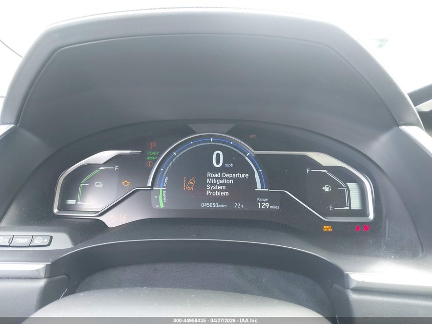2019 Honda Clarity VIN JHMZC5F15KC001768 IAAI salvage auction — FRONT END, Salvage Title, sold $25 on 2026-07-24 (photo 7)