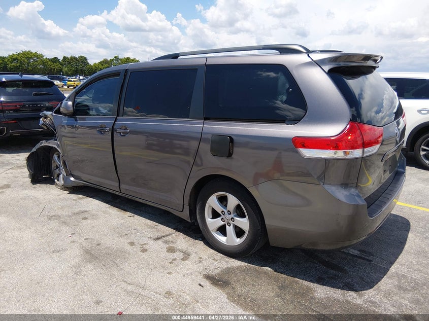 2014 Toyota Sienna VIN 5TDKK3DC0ES474317 IAAI salvage auction — FRONT END, Salvage Title, sold $725 on 2026-07-16 (photo 3)