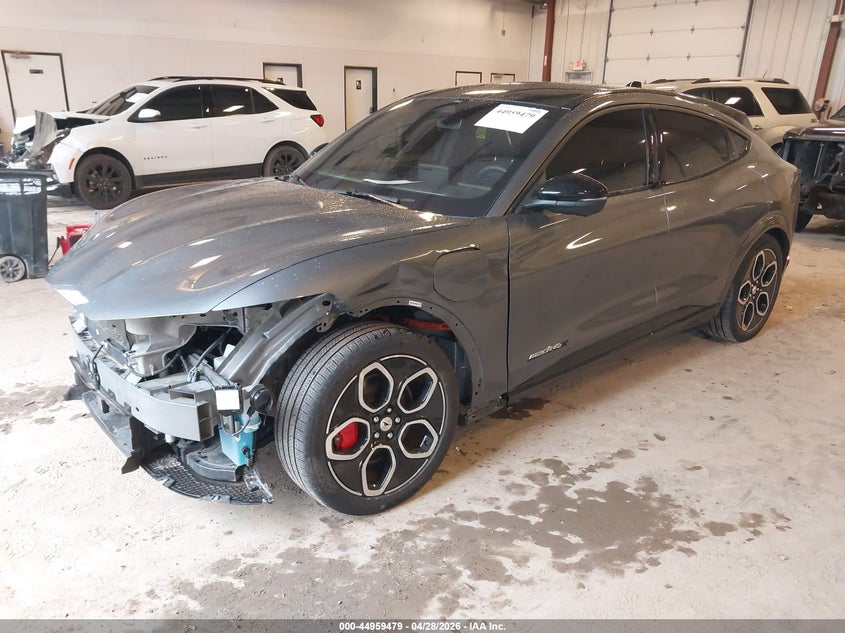 2023 Ford Mustang mach-e VIN 3FMTK4SEXPMA98271 IAAI salvage auction — FRONT END, Clear (Michigan), sold $13,550 on 2026-07-28 (photo 2)