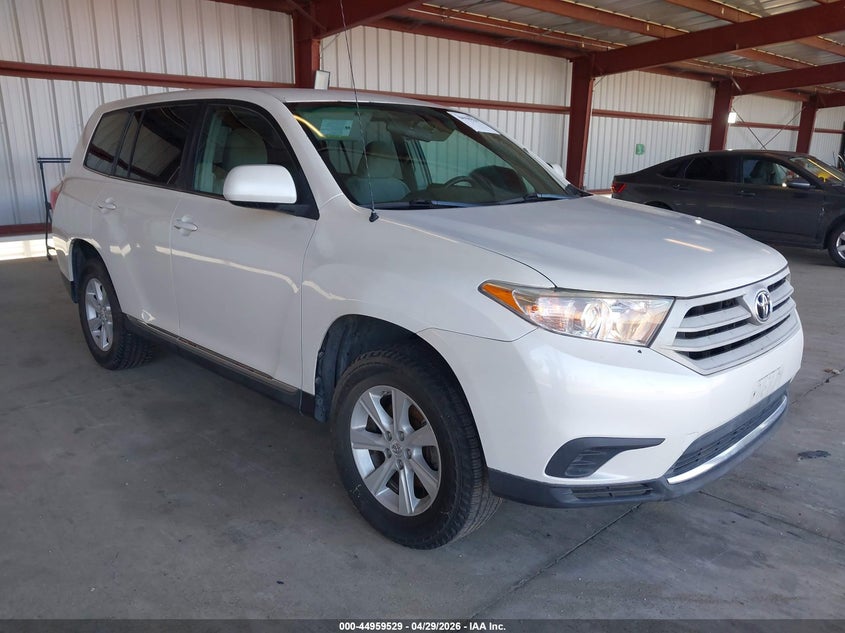 2012 Toyota Highlander VIN 5TDZA3EHXCS023176 IAAI salvage auction — NORMAL WEAR, Clear-Dealer Only (Montana), sold $25 on 2026-07-28 (photo 1)