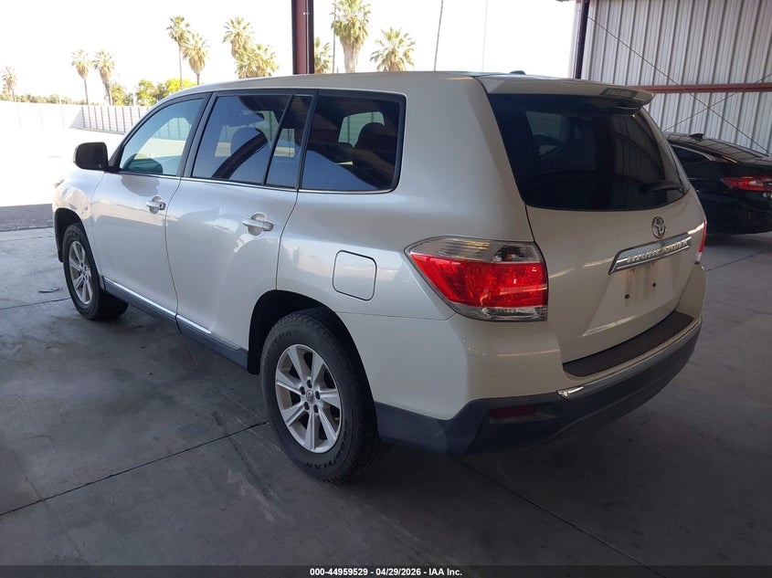 2012 Toyota Highlander VIN 5TDZA3EHXCS023176 IAAI salvage auction — NORMAL WEAR, Clear-Dealer Only (Montana), sold $25 on 2026-07-28 (photo 3)