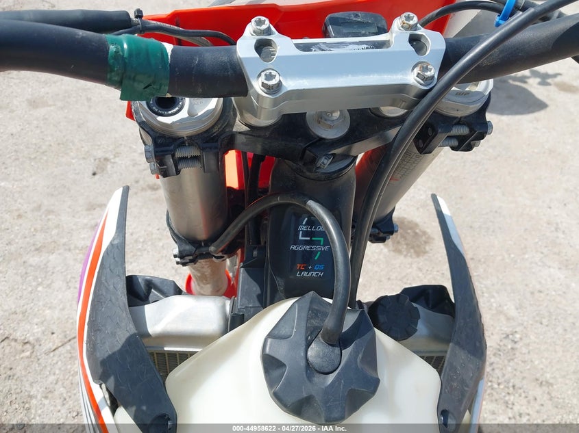 2025 Ktm 250 VIN VBKSXK433SM154295 IAAI salvage auction — THEFT, Original (Texas), sold $250 on 2026-07-29 (photo 7)