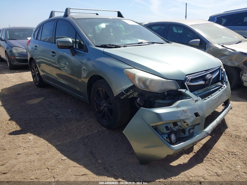2015 Subaru Impreza VIN JF1GPAC6XFH252662 IAAI salvage auction — NORMAL WEAR, Clear (Arizona), sold $1,075 on 2026-07-14 (photo 1)