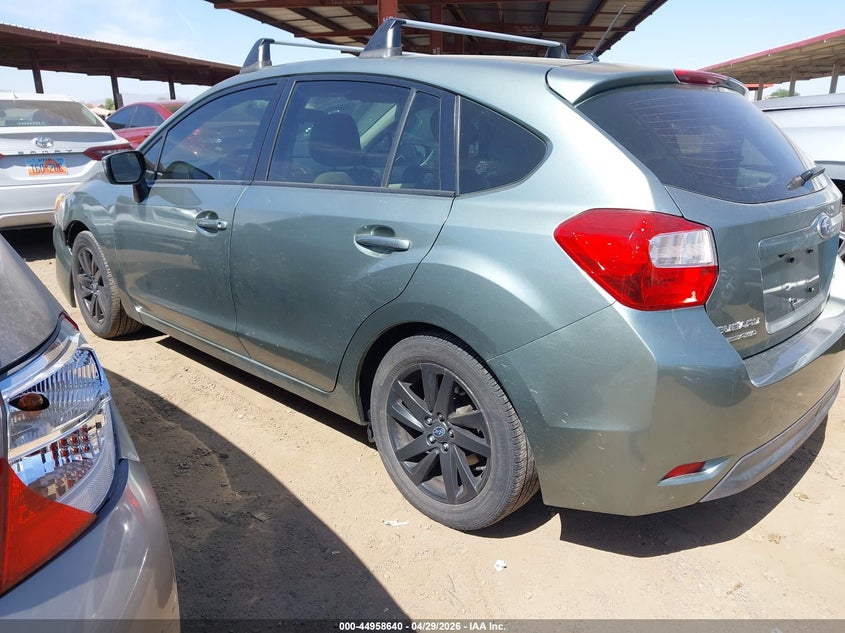 2015 Subaru Impreza VIN JF1GPAC6XFH252662 IAAI salvage auction — NORMAL WEAR, Clear (Arizona), sold $1,075 on 2026-07-14 (photo 3)