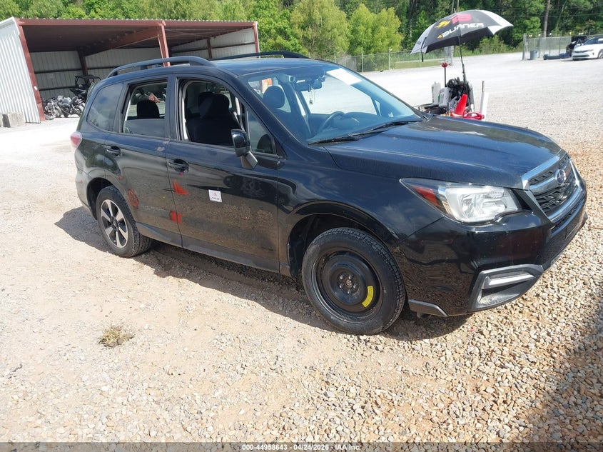 2018 Subaru Forester VIN JF2SJAGC3JH481426 IAAI salvage auction — BIO HAZARD, Salvage (Mississippi), sold $1,050 on 2026-07-31 (photo 1)