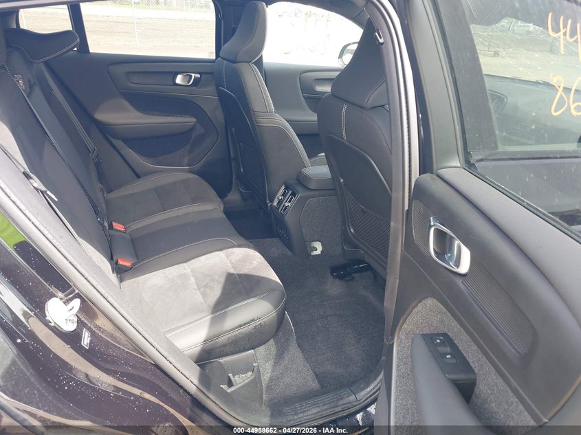 2024 Volvo C40 VIN YV4ER3GL0R2107416 IAAI salvage auction — HAIL, Salvage Title, sold $12,400 on 2026-07-28 (photo 8)