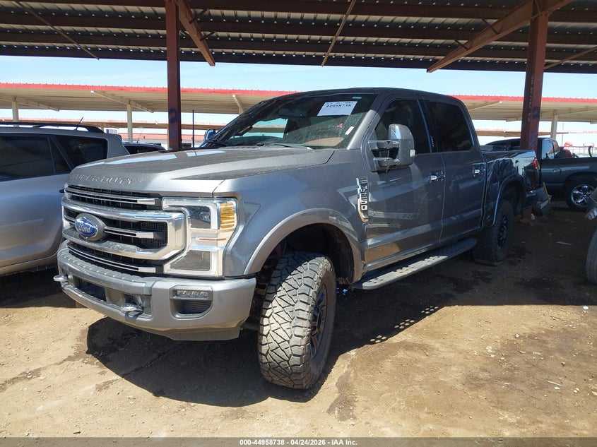2022 Ford F250 VIN 1FT7W2BN5NEG10164 IAAI salvage auction — REAR END, Salvage (Arizona), sold $20,800 on 2026-08-01 (photo 2)