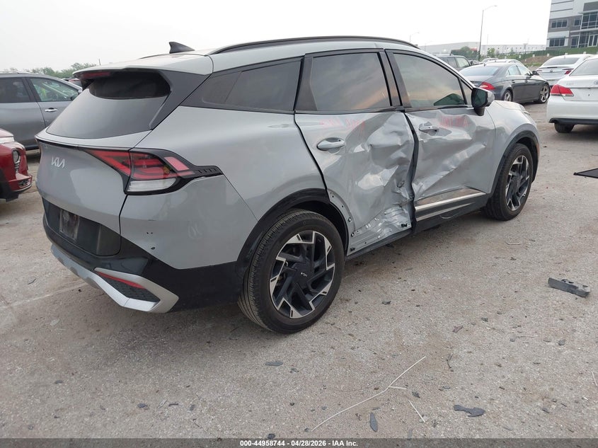 2024 Kia Sportage VIN 5XYK53DF2RG226381 IAAI salvage auction — RIGHT SIDE, Original (Texas), sold $11,575 on 2026-07-28 (photo 4)