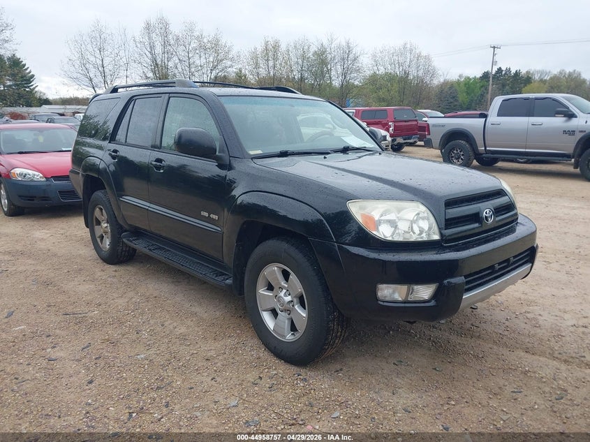 2004 Toyota 4runner VIN JTEBU14R440046640 IAAI salvage auction — HAIL, Clear (Wisconsin), sold $2,200 on 2026-07-09 (photo 1)