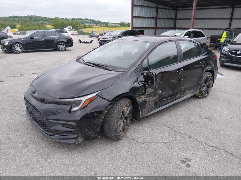 2025 Toyota Corolla VIN 5YFS4MCE9SP251085 IAAI salvage auction — LEFT SIDE, Clear (Missouri), sold $8,250 on 2026-07-16 (photo 2)