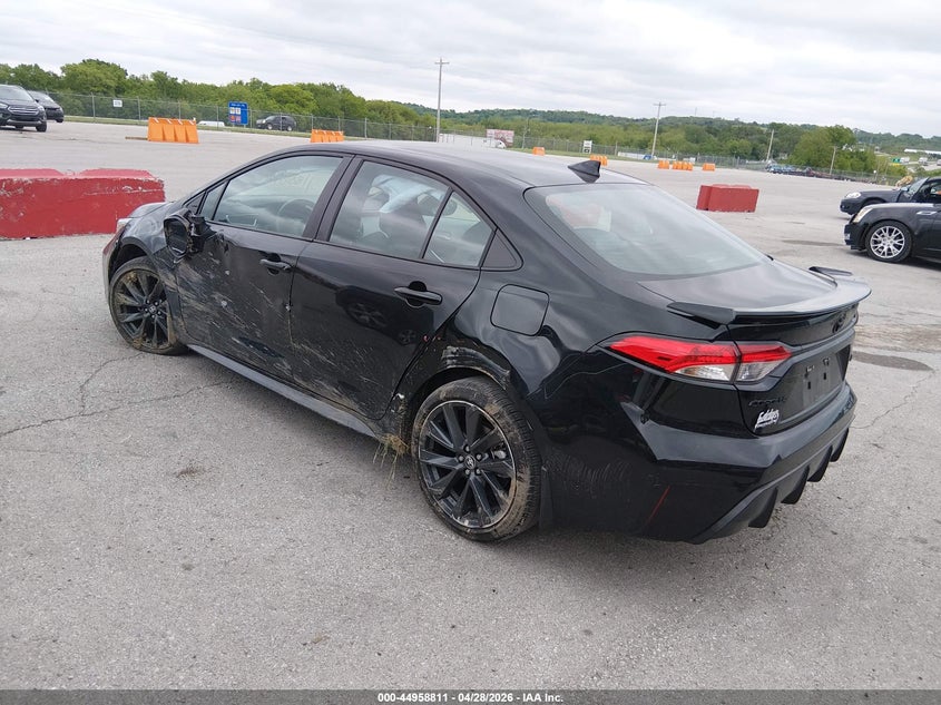 2025 Toyota Corolla VIN 5YFS4MCE9SP251085 IAAI salvage auction — LEFT SIDE, Clear (Missouri), sold $8,250 on 2026-07-16 (photo 3)