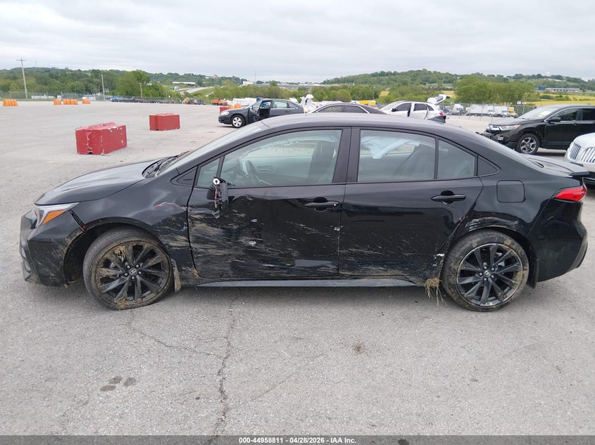 2025 Toyota Corolla VIN 5YFS4MCE9SP251085 IAAI salvage auction — LEFT SIDE, Clear (Missouri), sold $8,250 on 2026-07-16 (photo 6)
