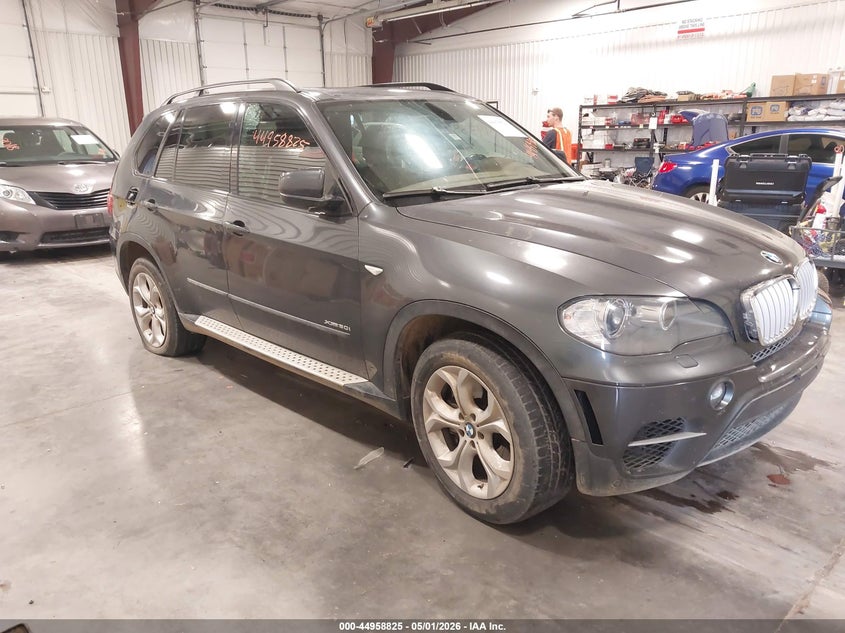 2011 BMW X5 VIN 5UXZV8C55BL422053 IAAI salvage auction — FRONT & REAR, Nrc Lienholder Repossession Paperwork (Colorado), sold $300 on 2026-07-22 (photo 1)