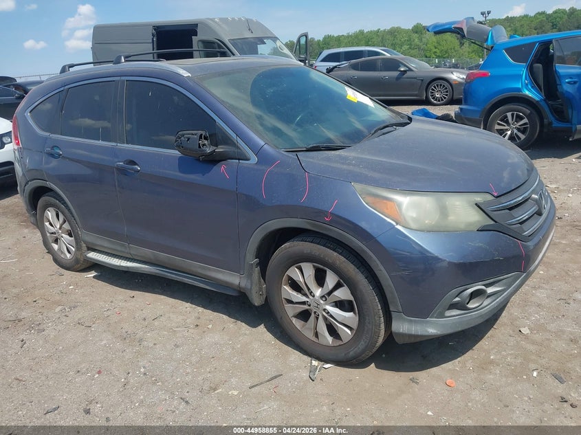2012 Honda Cr-v VIN 5J6RM3H73CL004555 IAAI salvage auction — FRONT & REAR, Salvage Title, sold $2,350 on 2026-07-18 (photo 1)