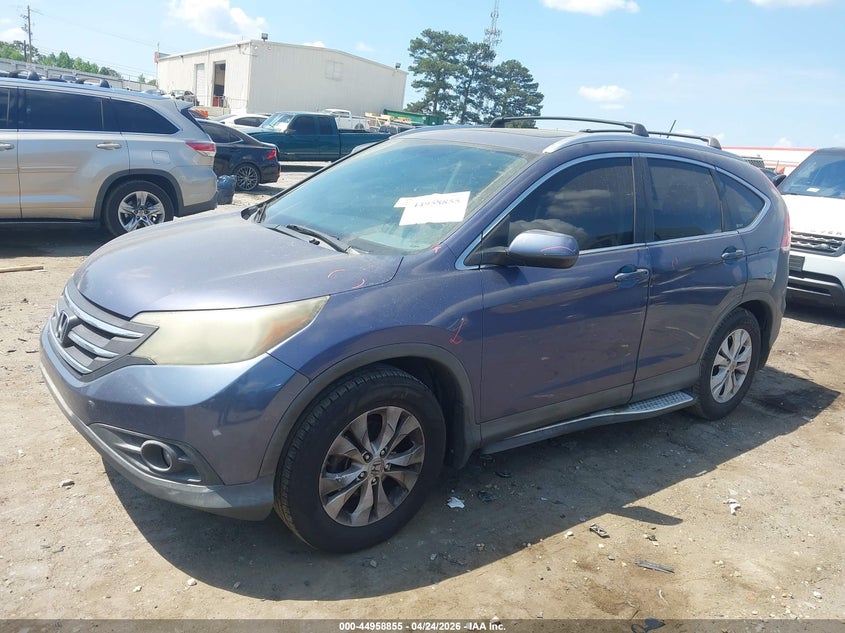 2012 Honda Cr-v VIN 5J6RM3H73CL004555 IAAI salvage auction — FRONT & REAR, Salvage Title, sold $2,350 on 2026-07-18 (photo 2)