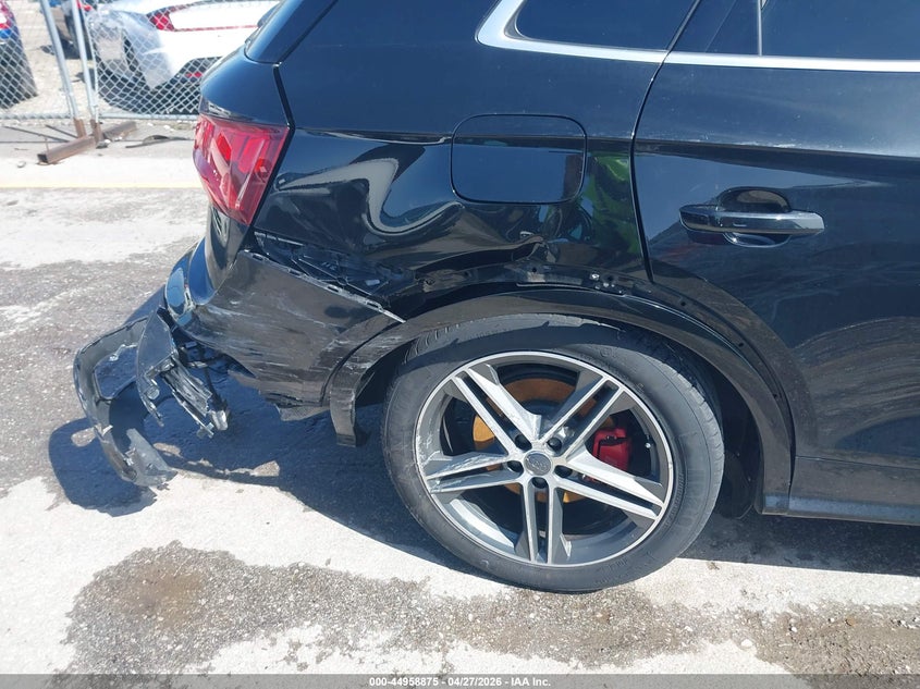 2018 Audi Sq5 VIN WA1A4AFY2J2025249 IAAI salvage auction — RIGHT REAR, Salvage Title, sold $9,175 on 2026-07-14 (photo 6)