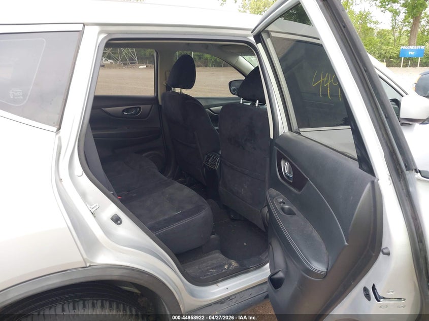 2016 Nissan Rogue VIN JN8AT2MV4GW137502 IAAI salvage auction — LEFT FRONT, Clear (Indiana), sold $875 on 2026-07-15 (photo 8)