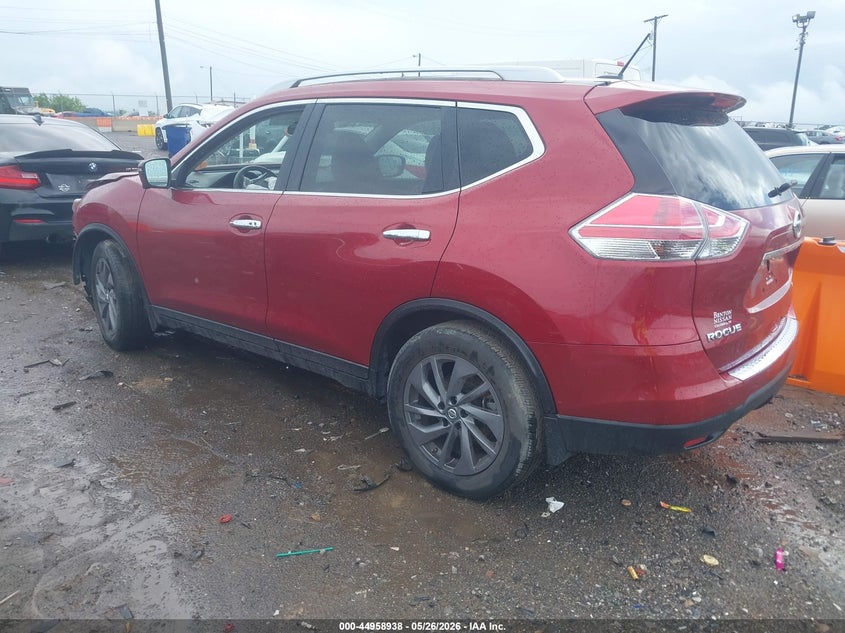 2016 Nissan Rogue VIN 5N1AT2MT2GC776114 IAAI salvage auction — FRONT END, Salvage (Tennessee), sold $1,600 on 2026-07-16 (photo 3)