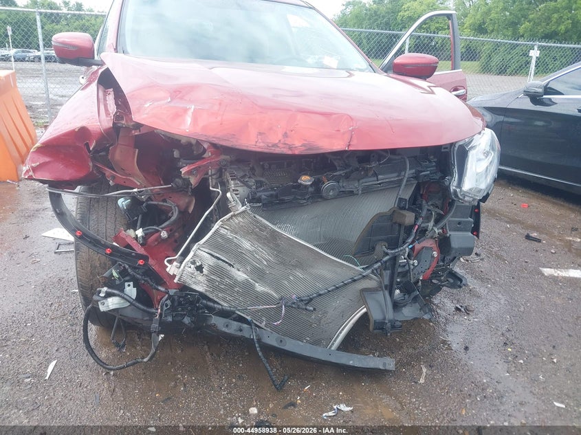 2016 Nissan Rogue VIN 5N1AT2MT2GC776114 IAAI salvage auction — FRONT END, Salvage (Tennessee), sold $1,600 on 2026-07-16 (photo 6)