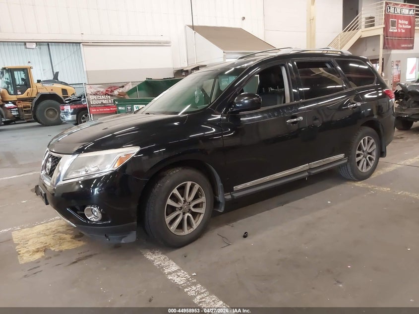2013 Nissan Pathfinder VIN 5N1AR2MM4DC604993 IAAI salvage auction — RIGHT FRONT, Salvage (Oregon), sold $650 on 2026-07-09 (photo 2)