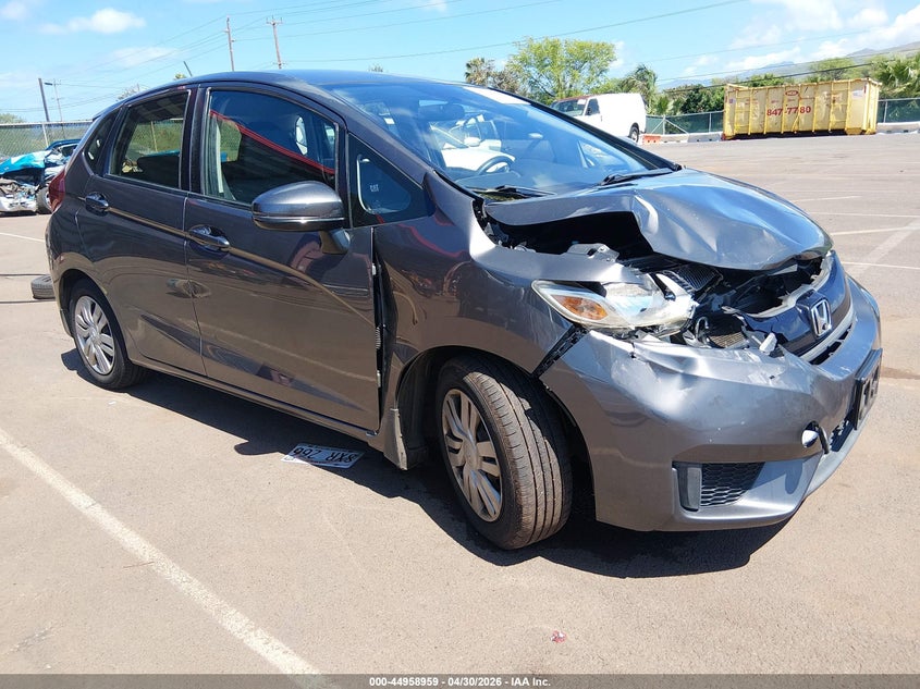 2016 Honda Fit VIN JHMGK5H51GS000480 IAAI salvage auction — RIGHT FRONT, Clear (Hawaii), sold $1,000 on 2026-07-14 (photo 1)