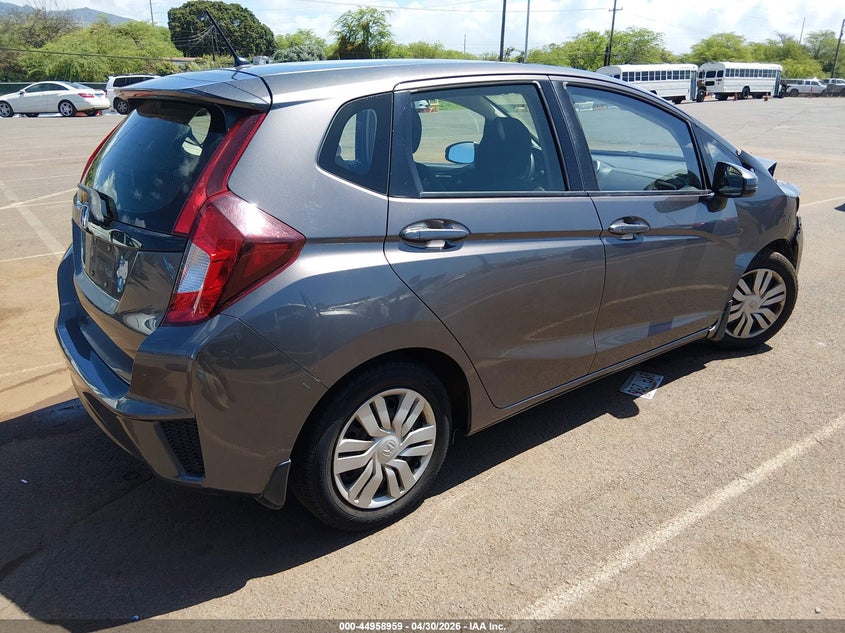 2016 Honda Fit VIN JHMGK5H51GS000480 IAAI salvage auction — RIGHT FRONT, Clear (Hawaii), sold $1,000 on 2026-07-14 (photo 4)