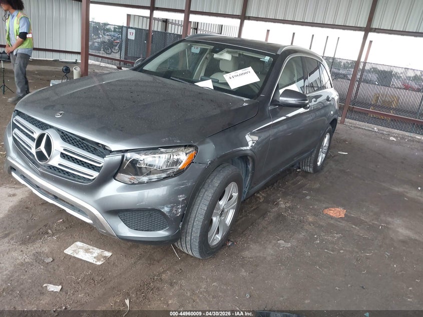2017 Mercedes-benz Glc VIN WDC0G4JB2HF249308 IAAI salvage auction — FRONT END, Original (Texas), sold $3,550 on 2026-07-09 (photo 2)