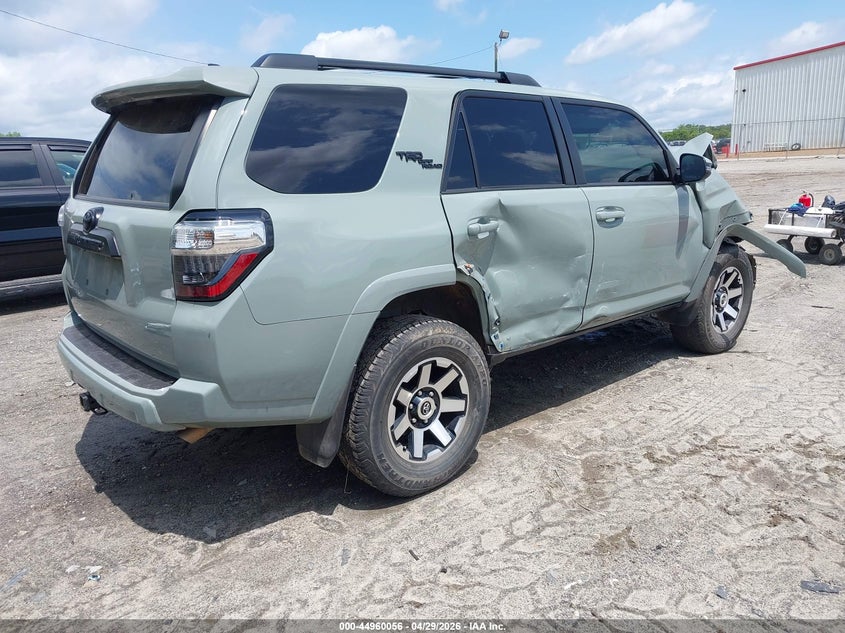 2022 Toyota 4runner VIN JTERU5JRXN6009536 IAAI salvage auction — FRONT END, Salvage (Georgia), sold $9,500 on 2026-07-24 (photo 4)